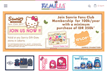 Tablet Screenshot of familia-indo.com